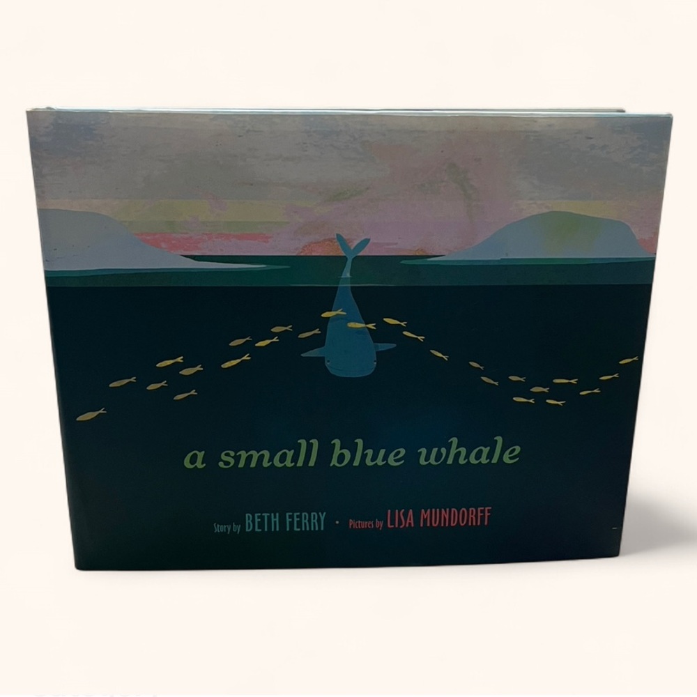 Small Blue Whale Baby Toddler Picture Book Waiting Friendship Hardcover